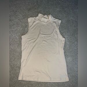 Mock Neck Full Length Tank Top